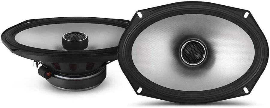 Alpine ILX-W670 Digital In-dash Receiver & 2 S2-S69 6x9 Speaker & KIT10 AMP Kit