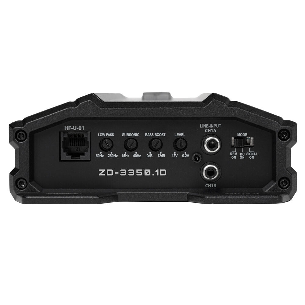 Hifonics ZD-3350.1D 3350 Watt RMS Mono Amplifier 1 Ohm Car Audio Class-D Amp