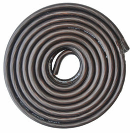 Absolute P4-25BK 25' 4-Gauge Black Copper Mix Power Ground Wire Cable
