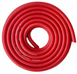 4 Gauge 25 Feet CCA Red Flex Power Wire Strands High Voltage Marine Cable