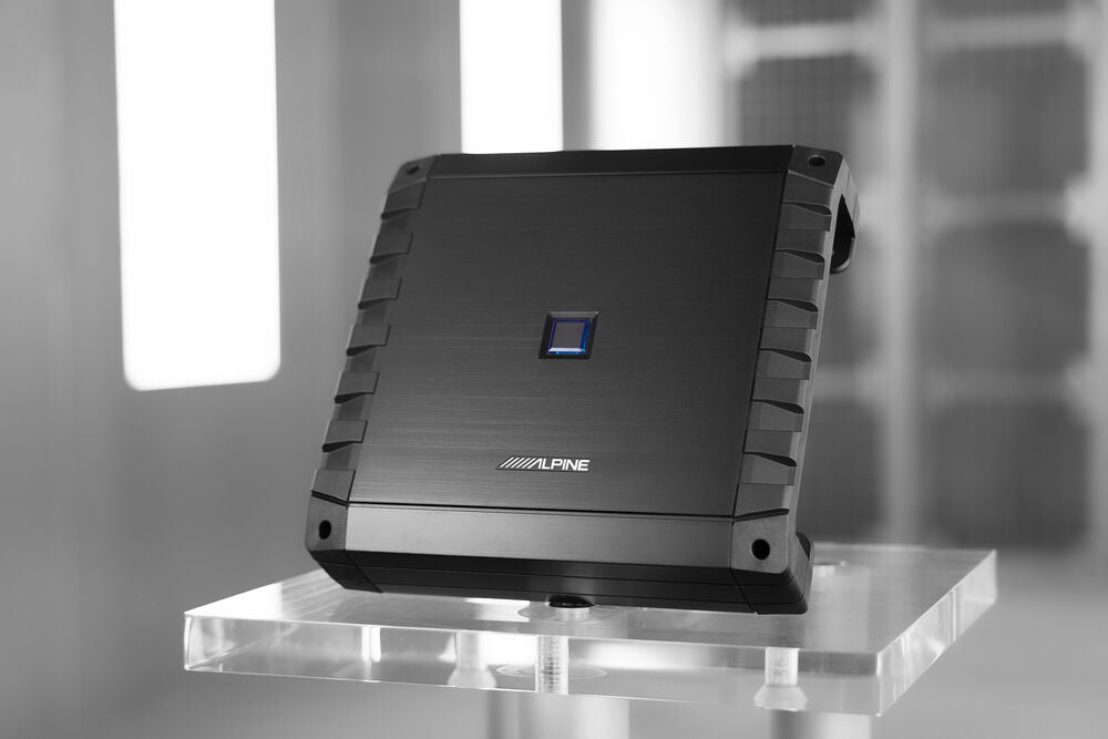 Alpine S2-A60M S-Series Class D 600 W Mono Subwoofer Amplifier + 0 Gauge Amp Kit