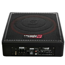 Load image into Gallery viewer, Cerwin Vega VPAS12 600W Max (250W RMS) 12" Under Seat Powered Subwoofer Enclosure Slim Powered Enclosure