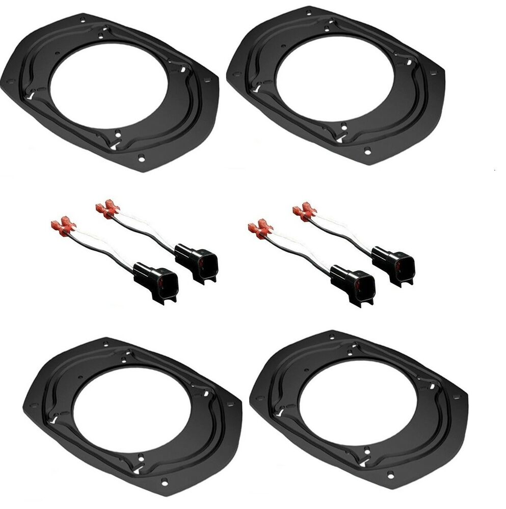 2X Universal Car 5"x 7" 6"x 8" to 6.5" Speaker Adapter Bracket Harness for Ford