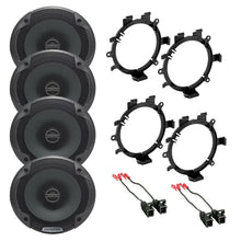 Load image into Gallery viewer, Alpine EL-E65-G 2 Way 6.5" Front &amp; Rear Speakers Harness Speaker Adapter 1995-up GM Full Size Trucks &amp; SUV