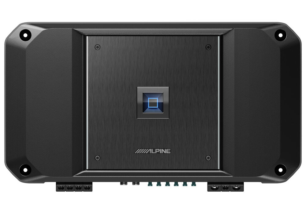 Alpine R2-A150M 1500 W RMS High-Performance Class-D Mono Sub Amplifier +4 Gauge Amp Kit