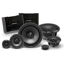 Load image into Gallery viewer, Alpine HDZ-653S 6.5” 3-Way &amp; HDZ-65CS 6.5” 2-Way Slim-fit Component Speaker Set