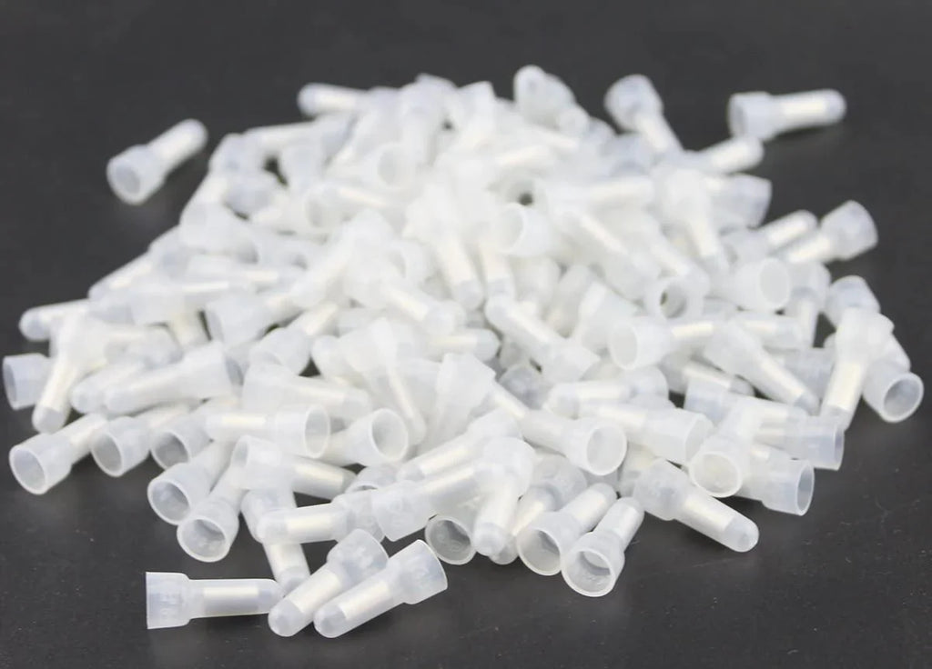 American Terminal CC16G500 500 pcs 16-14 Gauge Close End Crimp Terminal Caps for Car Audio and Electronics