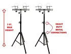 Load image into Gallery viewer, 2 MR DJ Universal Chrome T-Adapter Triangle/Square T-Adapter Triangle or Square Truss Adapter Bracket Tripod Crank Light Stand Bar