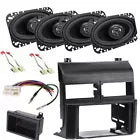 Load image into Gallery viewer, 2 Cerwin Vega XED46 4x6" Speakers &amp; Kit Harness For 1988-1994 GM C/K 1500, 2500