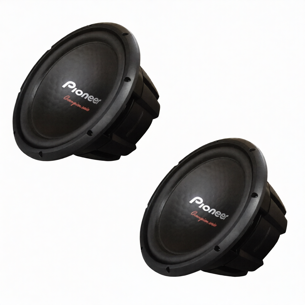 Pioneer TSA301D4 2 New 12" 3200W Total Peak Subwoofers 4-Ohm Dual Voice Coil