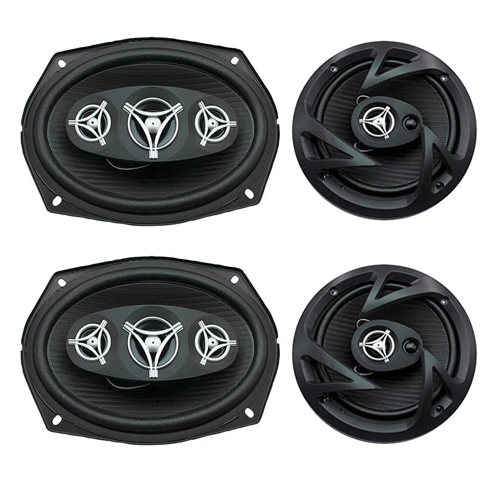 Coax Car-Truck Speakers EF‑694 800W 6x9" & EF-653 400W 6.5"