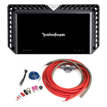 Load image into Gallery viewer, Rockford Fosgate T1500-1bdcp 1500 watts RMS x 1 at 2 ohms + Install Kit