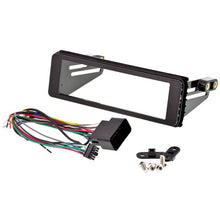 Load image into Gallery viewer, JVC KD-XD28BT Single DIN Digital Media Receiver Bluetooth and Harley Davidson Single DIN Dash Kit 1998-2013