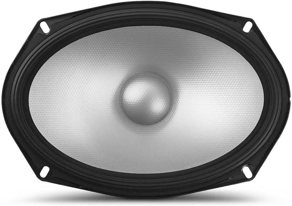 2 Alpine S Series S2-S69C 6x9" Hi-Res Component Car Audio Speaker System & KIT10 Installation AMP Kit