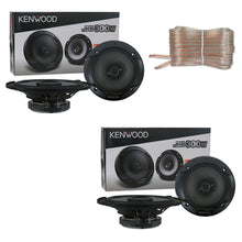 Load image into Gallery viewer, 4 x KENWOOD KFC-1666S 6.5 INCH 2-WAY CAR AUDIO DOOR COAXIAL SPEAKERS 300W MAX
