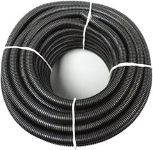 Load image into Gallery viewer, American Terminal 1/2" x 100' Flexible Corrugated Black Split Tubing Wire Loom