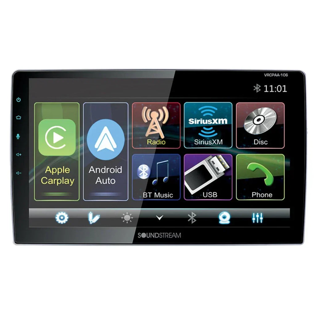 Soundstream VRCPAA-106MW 10.6" 2-DIN Digital Multimedia + Camera PK2