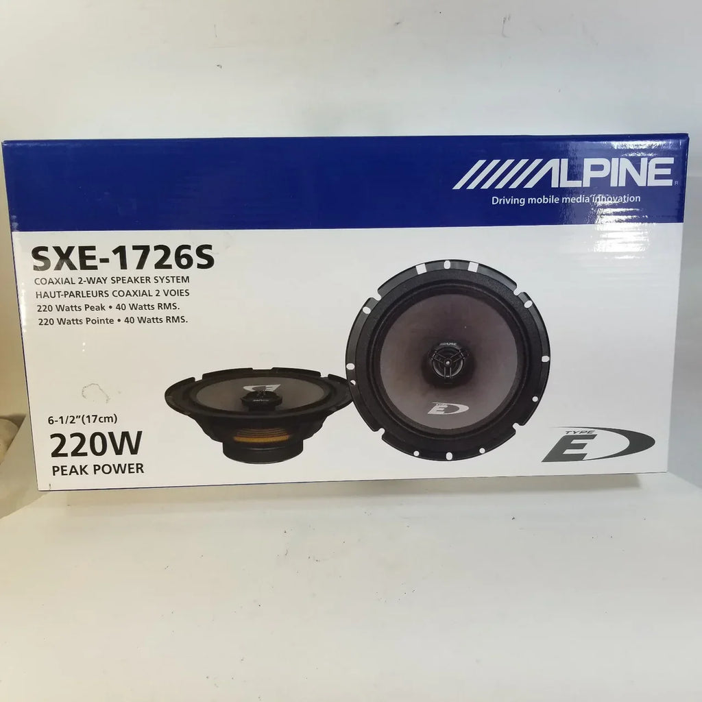 Alpine EL-E65-G 6.5" Car Motorcycle Speakers Fit Harley Davidson Speaker Adapter Kit