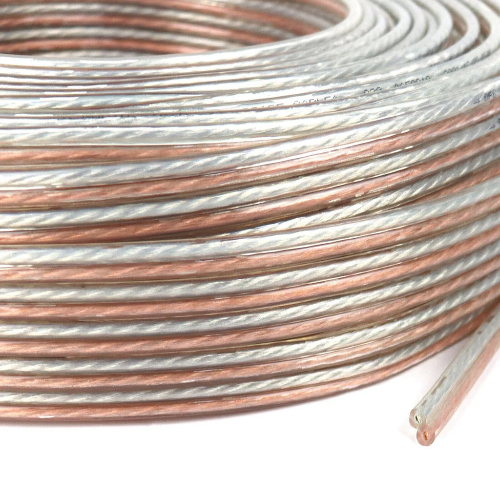 2 Absolute USA PROS12250 12 Gauge Speaker Wire 250' PRO PA DJ Car Home Marine Audio Speaker Wire Cable Spool