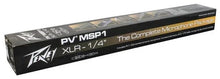 Load image into Gallery viewer, Peavey PV-MSP1 Complete Microphone and Stand Package with XLR Cable