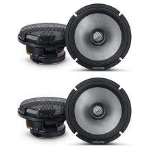 Load image into Gallery viewer, 2 Pair Alpine R2-S65 R-Series 6 1/2-inch Coaxial 2-Way Speakers