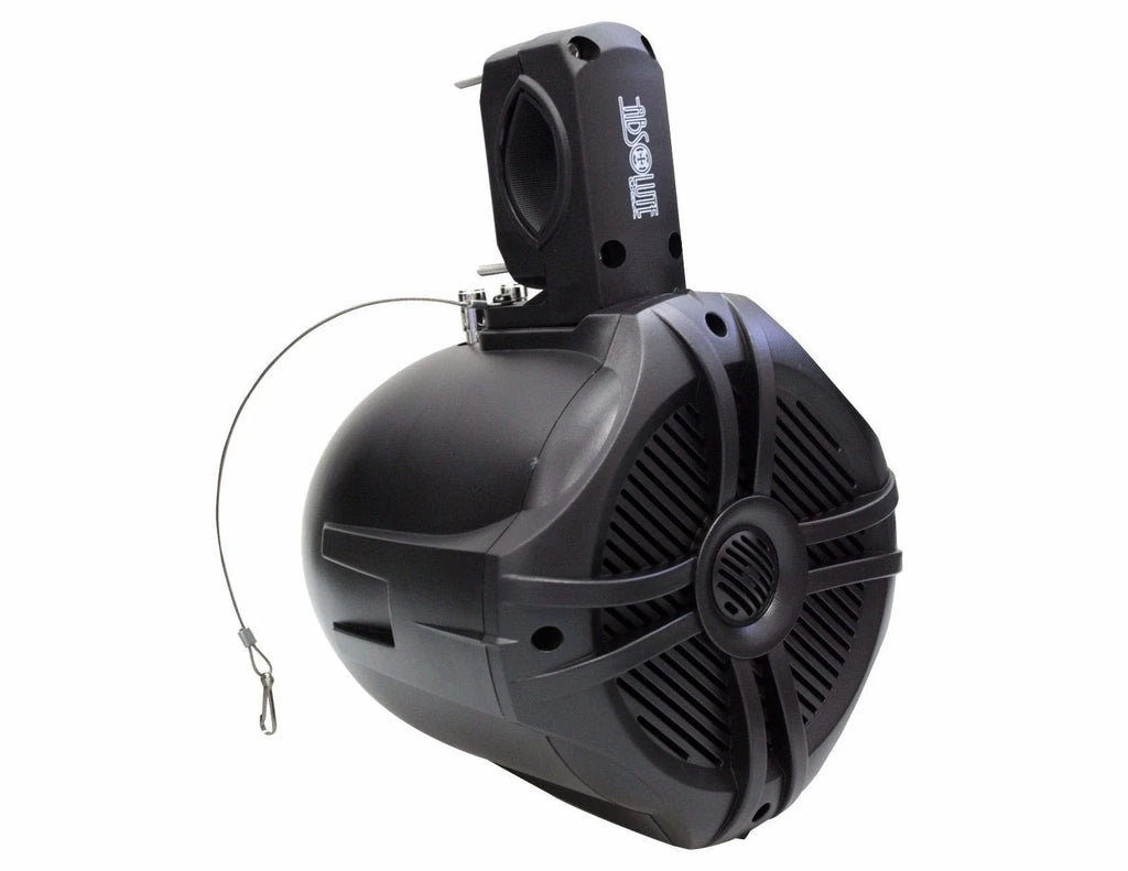 2 Absolute MPS65B Marine RV 6.5" 200W RMS Wake Tower POD Enclosure Speaker