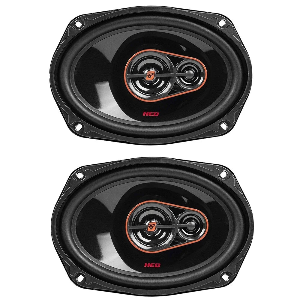 Cerwin Vega H7693 Rear Deck 6x9" Speakers + Harness Fit 2005-2010 Chevy Cobalt