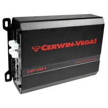 Load image into Gallery viewer, Cerwin Vega CVP1400.4 4 CH 1400W Amplifier &amp; 2 PROMID65P 500W 6.5" Mid-Range Car Speakers Bundle