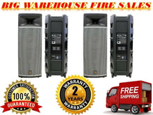 Load image into Gallery viewer, 2 MR DJ PRO215BT Professional Dual 15" Full Range Powered Speaker 2" Display