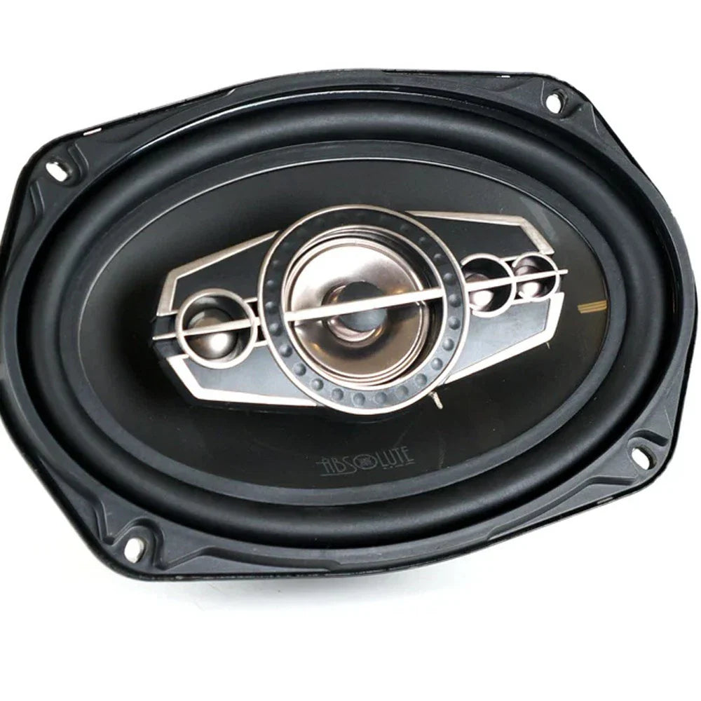 Absolute TQ-695 6x9" 600W 5 Way Speakers & 6x9" Speaker Box