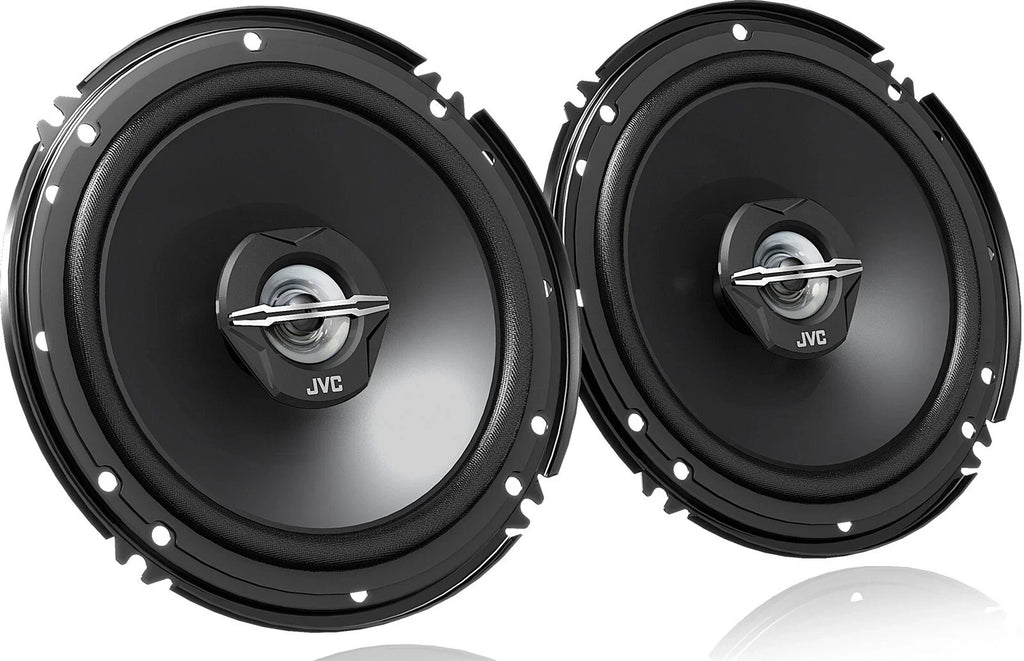 JVC CS-J620 6.5" 300W Front/Rear Speaker + Harness Fit 07-18 Jeep Wrangler