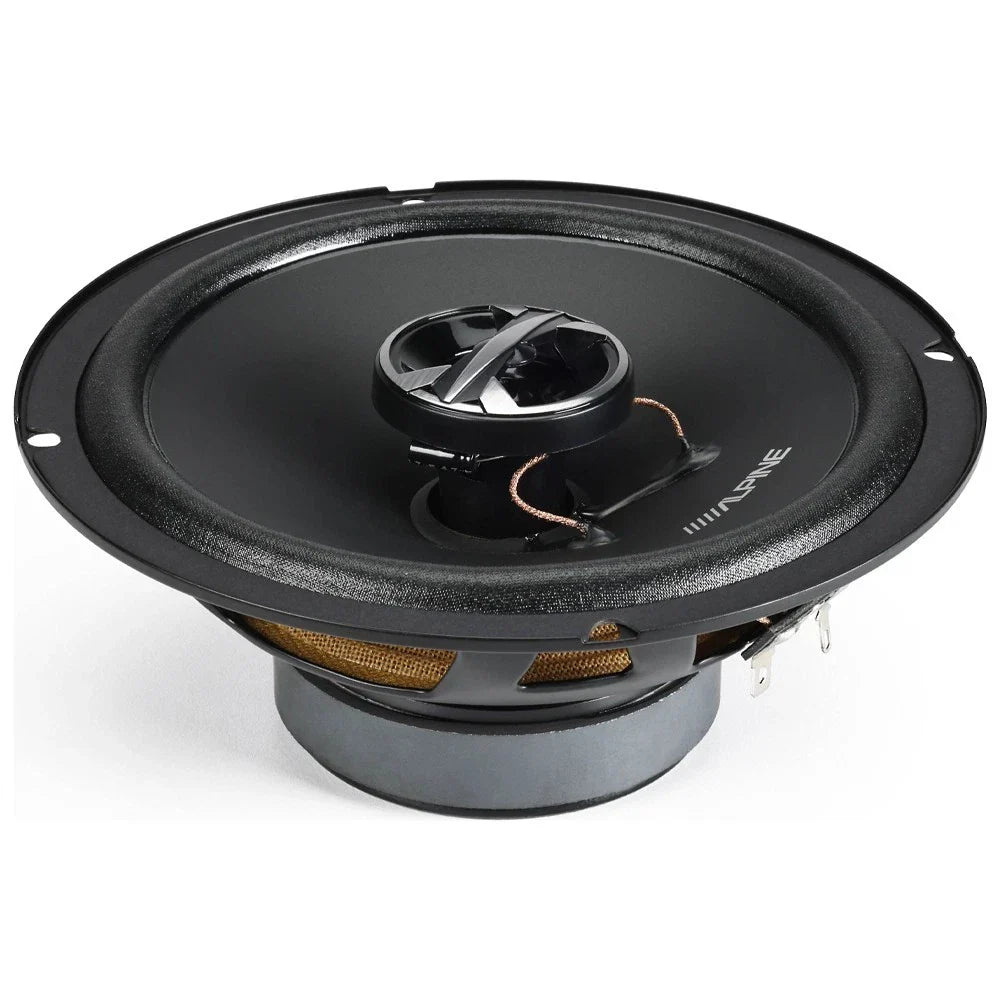 Alpine 6.5" Front Rear Door Speakers + 2 TSB920 Adapter & harness Fit 01-07 Toyota Sequoia
