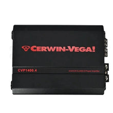 Load image into Gallery viewer, Cerwin Vega CVP1400.4 4 CH 1400W Amplifier &amp; 2 PROMID65P 500W 6.5" Mid-Range Car Speakers Bundle