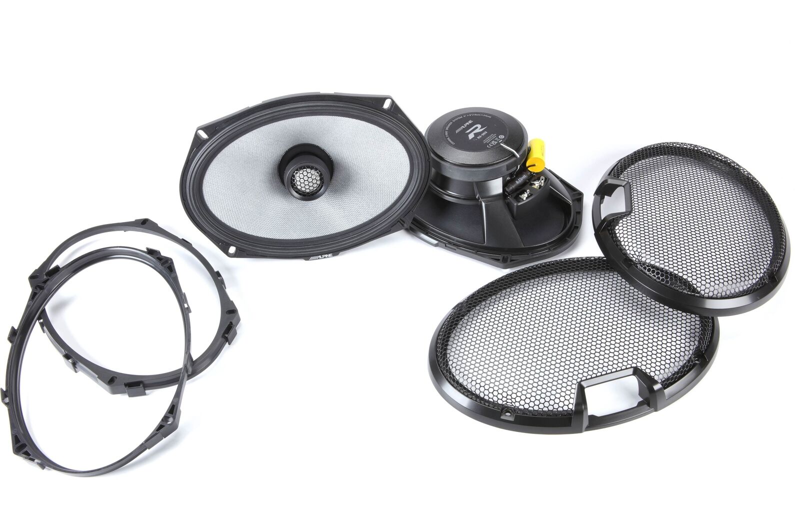 Alpine R-Series R2-S65 6.5" & R2-S69 6x9" Car Audio Speakers