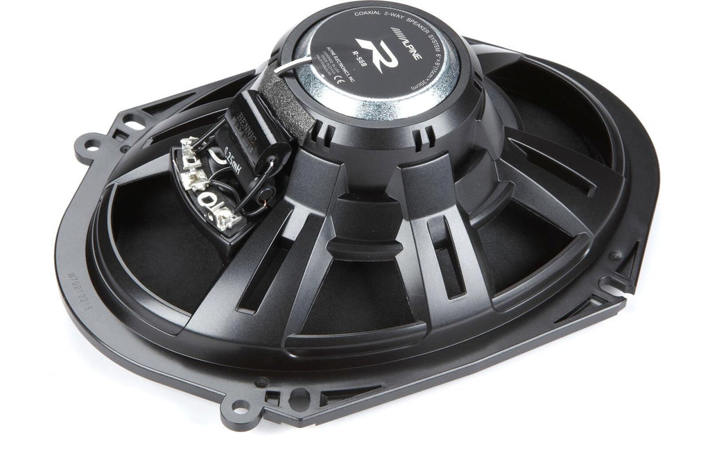 Alpine R-S68 R-Series 6 x 8 Inch 300 Watt 2-Way Car Speakers