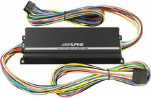 Load image into Gallery viewer, Alpine KTP-445A Power Pack Head Unit Amplifier and Backup Camera Bundle. 4-Channel Compact Amp Increases Alpine Head Unit Power up to 150 Percent - 90 Watts x 4 Channels, fits iLX-W650 and Others.