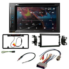 Load image into Gallery viewer, Pioneer AVH-241EX Double DIN DVD Camera Dash install Kit for 2005 - 09 Ford Mustang