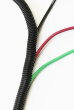 Load image into Gallery viewer, 1" x 100' Flexible Corrugated Black LDPE NON Split Tubing Wire Loom