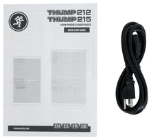 Load image into Gallery viewer, Mackie THUMP212 12” 1400W Powered Loudspeaker System Pair + XLR DJ Cables
