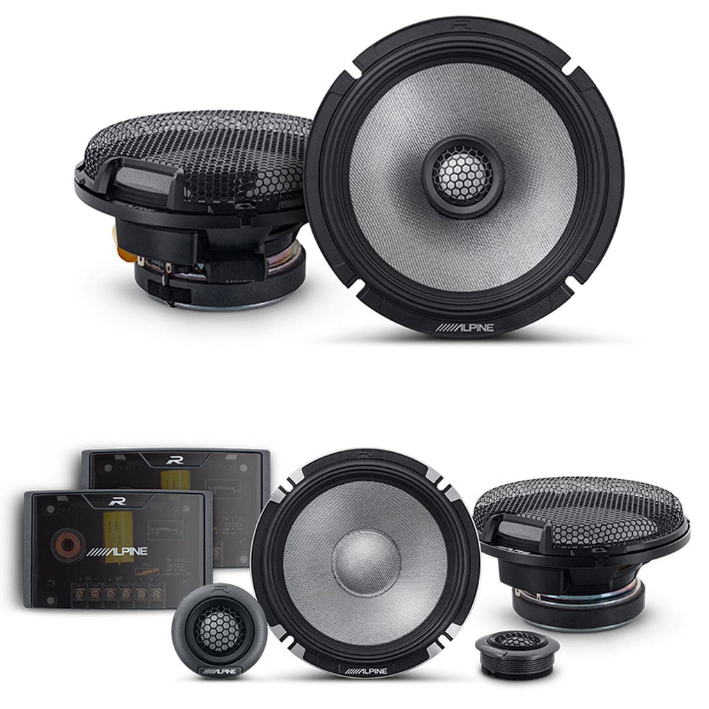 Alpine R-Series R2-S652  6.5" Component & R2-S65 6.5" Car Audio Speaker