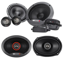 Load image into Gallery viewer, MB QUART FSB216 6.5" 280W Component Speakers &amp; FKB169 6x9" 300W Coaxial Car Speakers