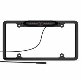 Car 170° License Plate Frame Rearview Reverse Backup Camera Night Vision