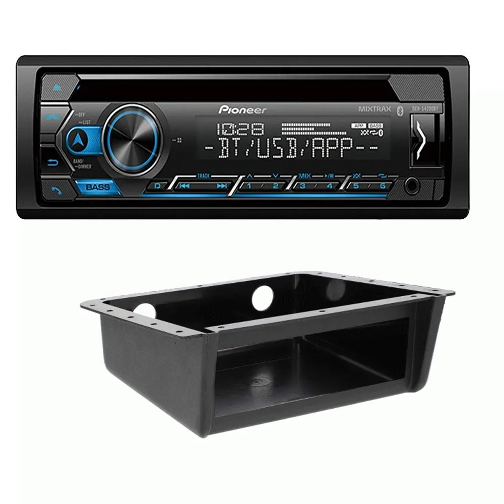 Pioneer DEH-S4220BT Car Audio CD Receiver Builtin Bluetooth Universal Under-Dash