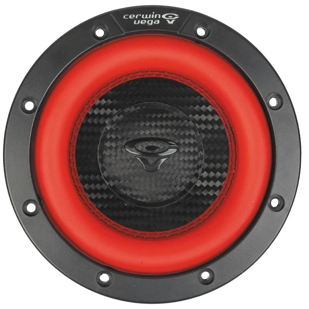 2 Cerwin Vega V65DV4 Vega 1500W Subwoofer 6.5" 4Ω DVC Subwoofer