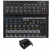 Load image into Gallery viewer, Mackie Mix12FX 12CH Compact Mixer Effects + Certified Headphone + Pair of Audio Cable+ Phone Holder