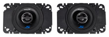 Load image into Gallery viewer, Alpine S-S40 S-Series 4" &amp; 4x6" adapter plate 2-Way Coaxial Car Speakers