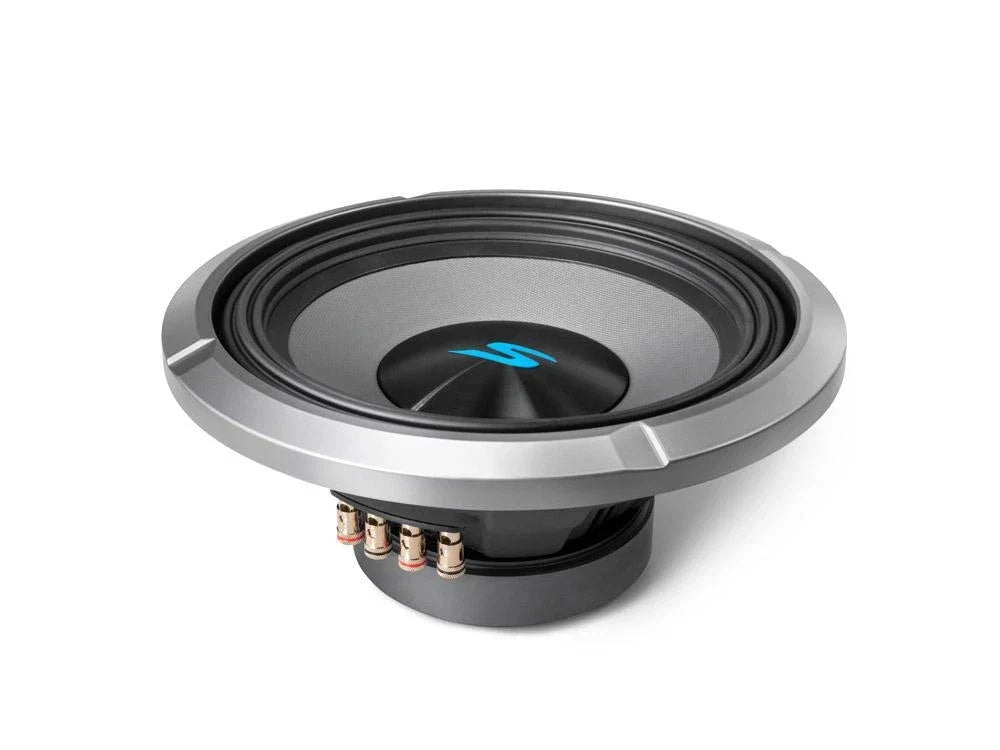 Alpine 2- S2-W12D4 12" S-Series Dual 4 Ohm Car Subwoofer & 2 KTE-12G.3 Grille