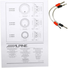 Load image into Gallery viewer, Alpine S-W10D2 Car Subwoofer 1800W 10" Dual 2 Ohm Car Subwoofer with Sealed Box
