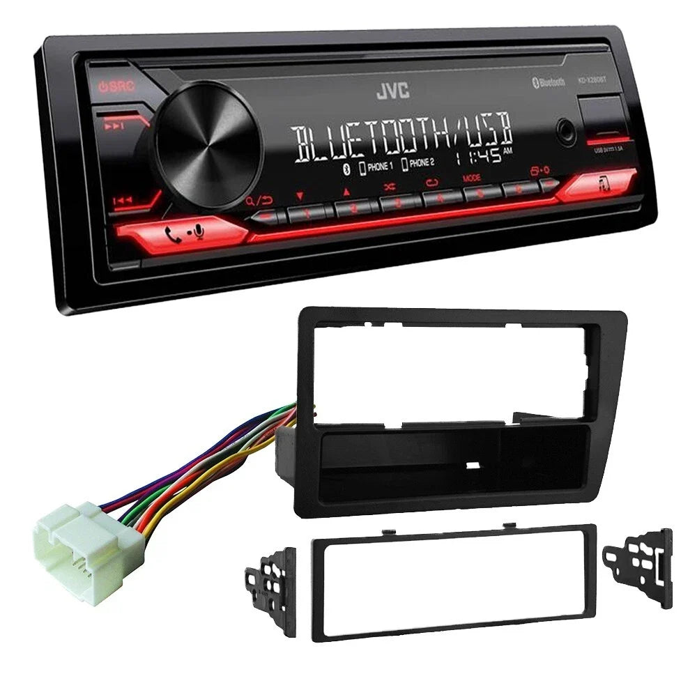 JVC KDX280BT HONK809 Bluetooth Kit Harness Antenna Fit 2001-2005 Honda Civic