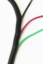 Load image into Gallery viewer, American Terminal 1.5" x 100' Flexible Corrugated Black NON Split Tubing Wire Loom